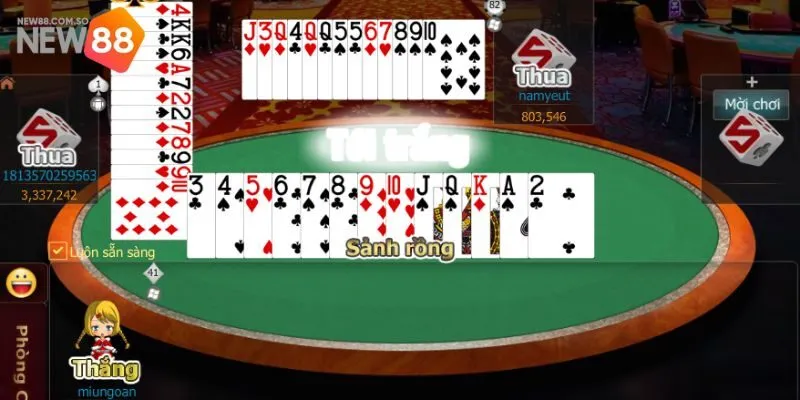 Lợi ích khi chơi Tiến Lên Đếm Lá tại New88